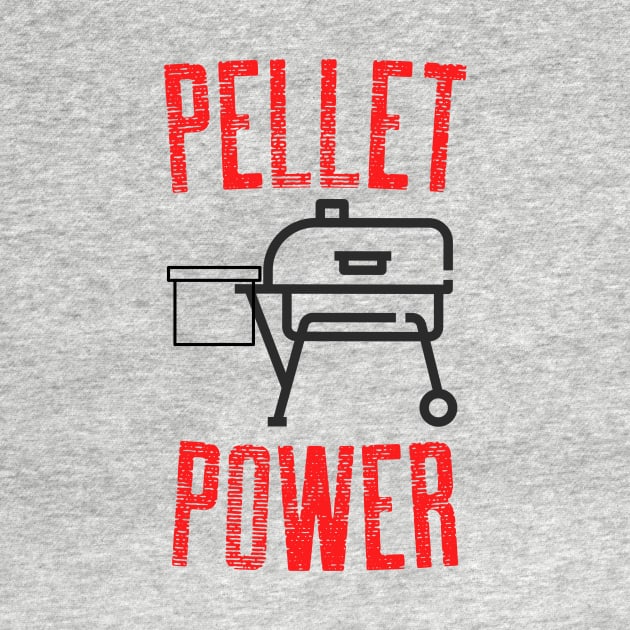 Pellet Power Design Red Black by Preston James Designs